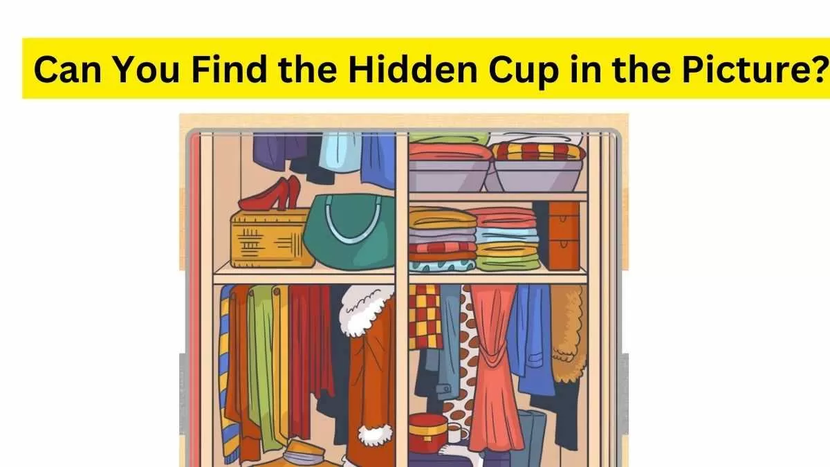 Coffee Cup Hidden In The Picture