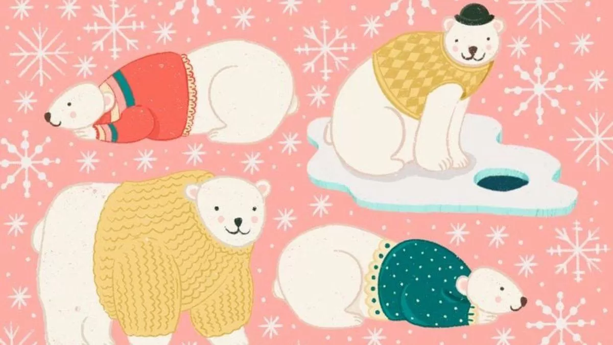 Hidden Fish Among Polar Bears