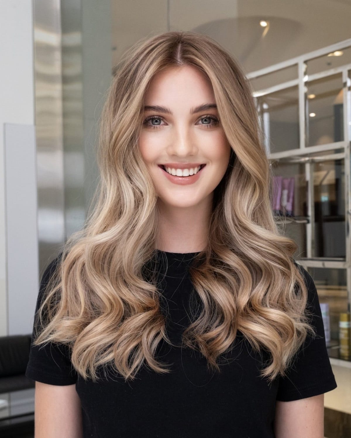 Beige Blonde Balayage