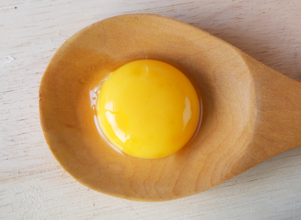 Egg Yolks rich of omega 3