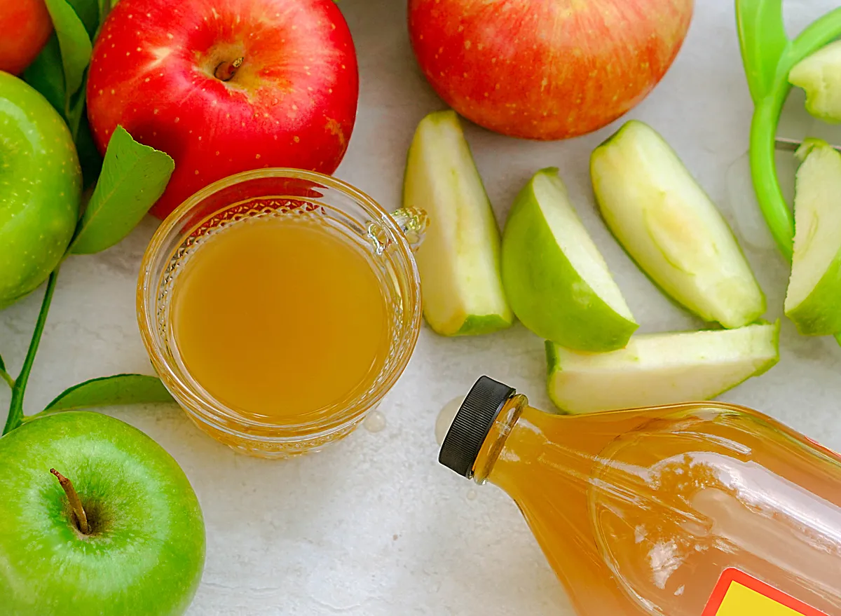 Apple Cider Vinegar, Honey, And Ginger