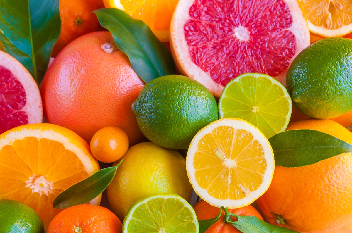 Various citrus fruits