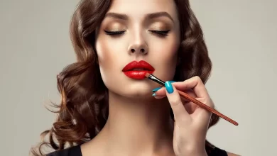 Applying Lip Color