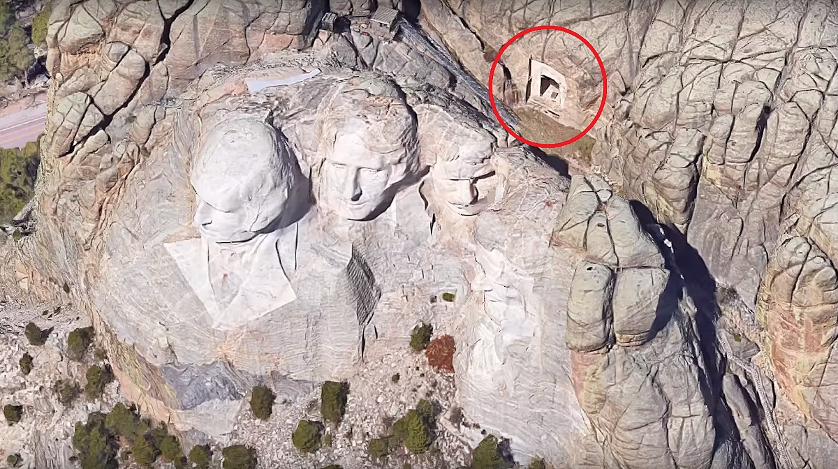 There is a secret room inside Mount Rushmore