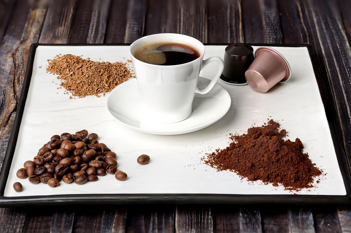 Drink coffee, especially caffeinated coffee