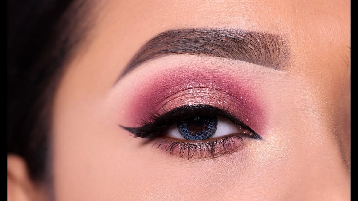 Shimmery Burgundy