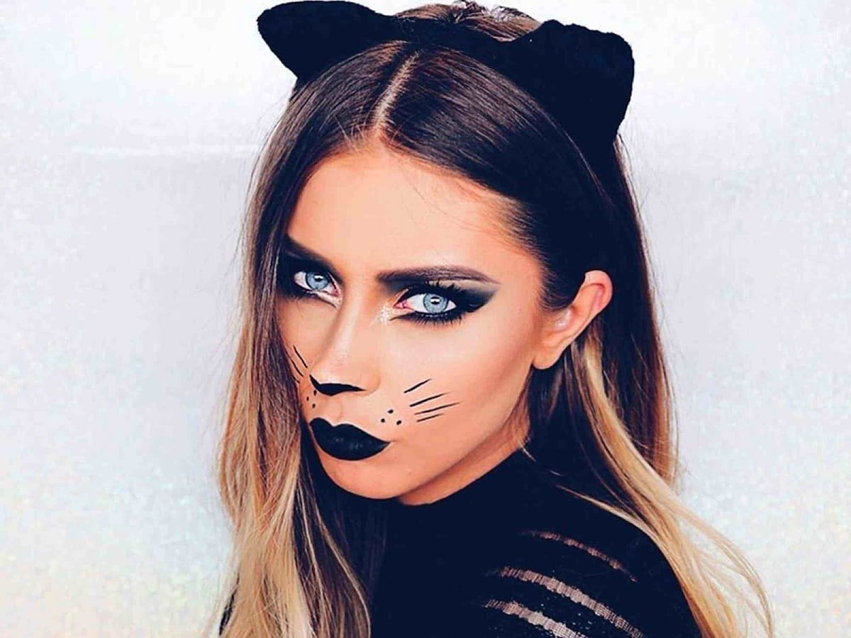 Halloween Cat Makeup Ideas