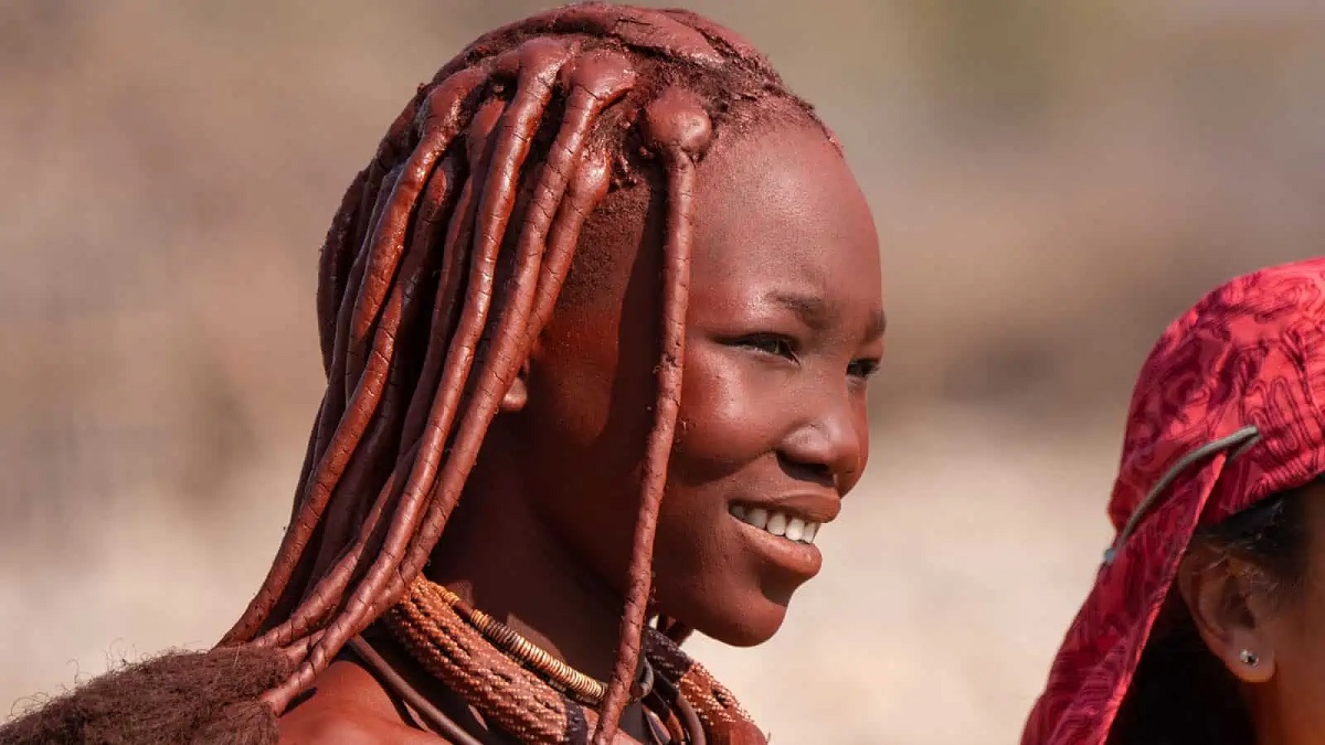 red ochre of the Himba