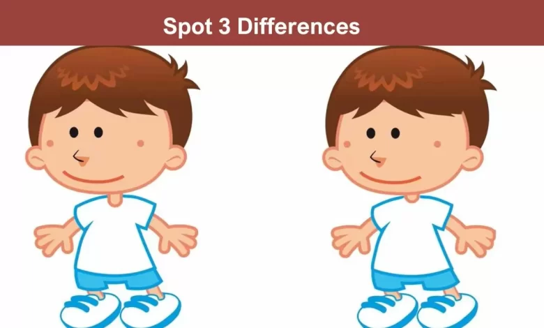 Spot The Differences Test