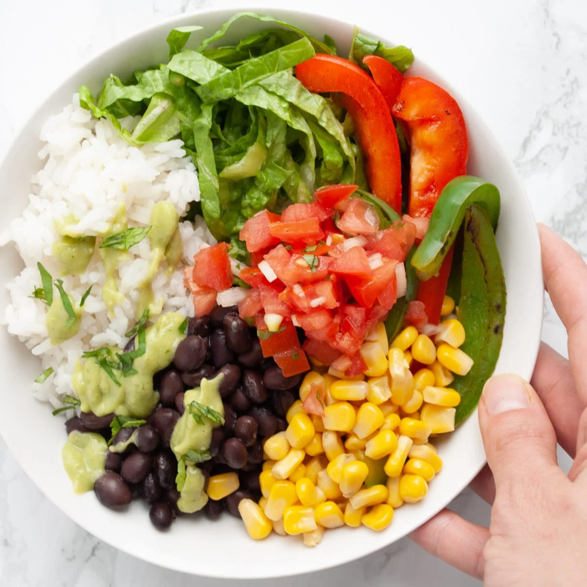 Black Bean-Quinoa Bowl