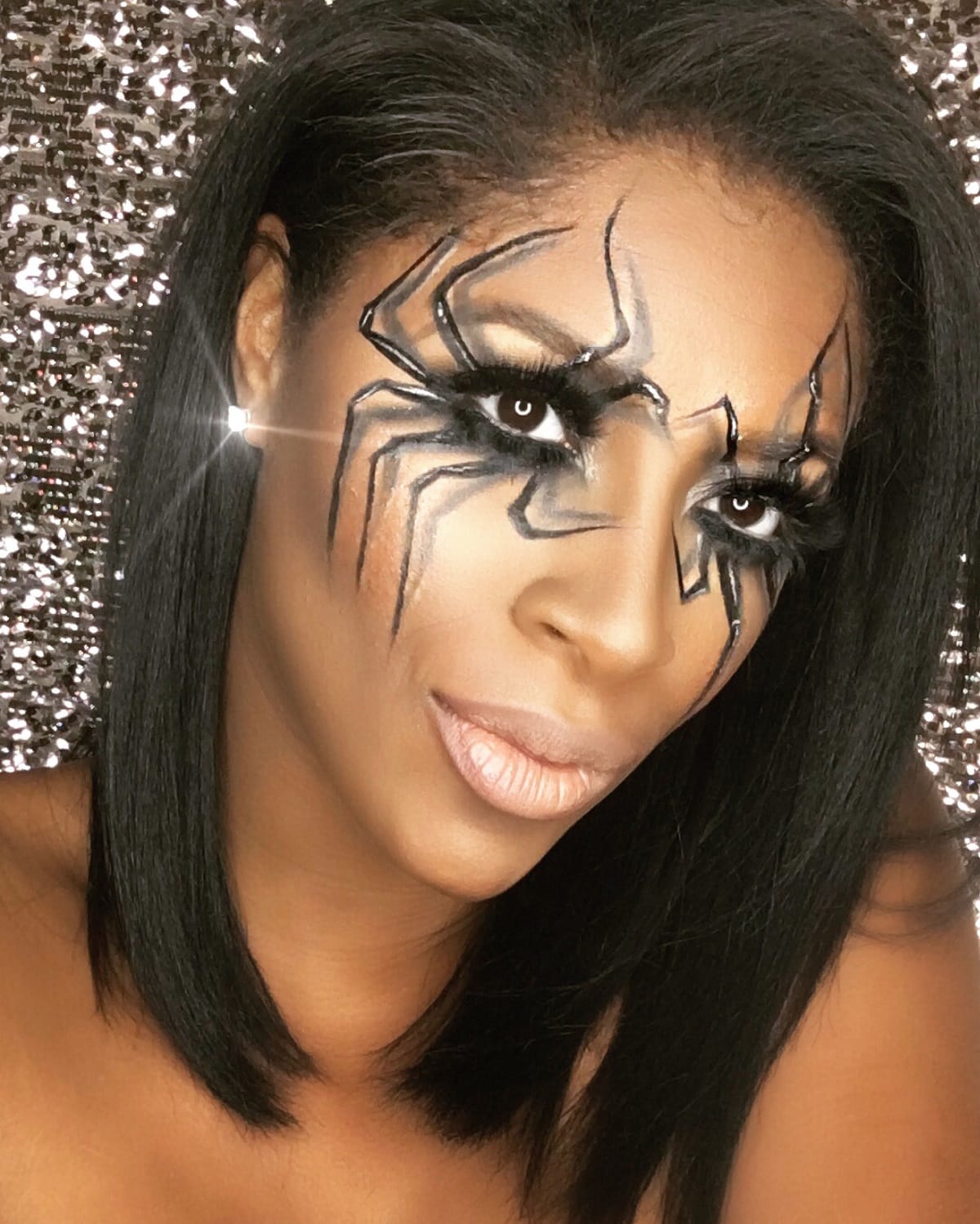 Spider-Chic eye make up