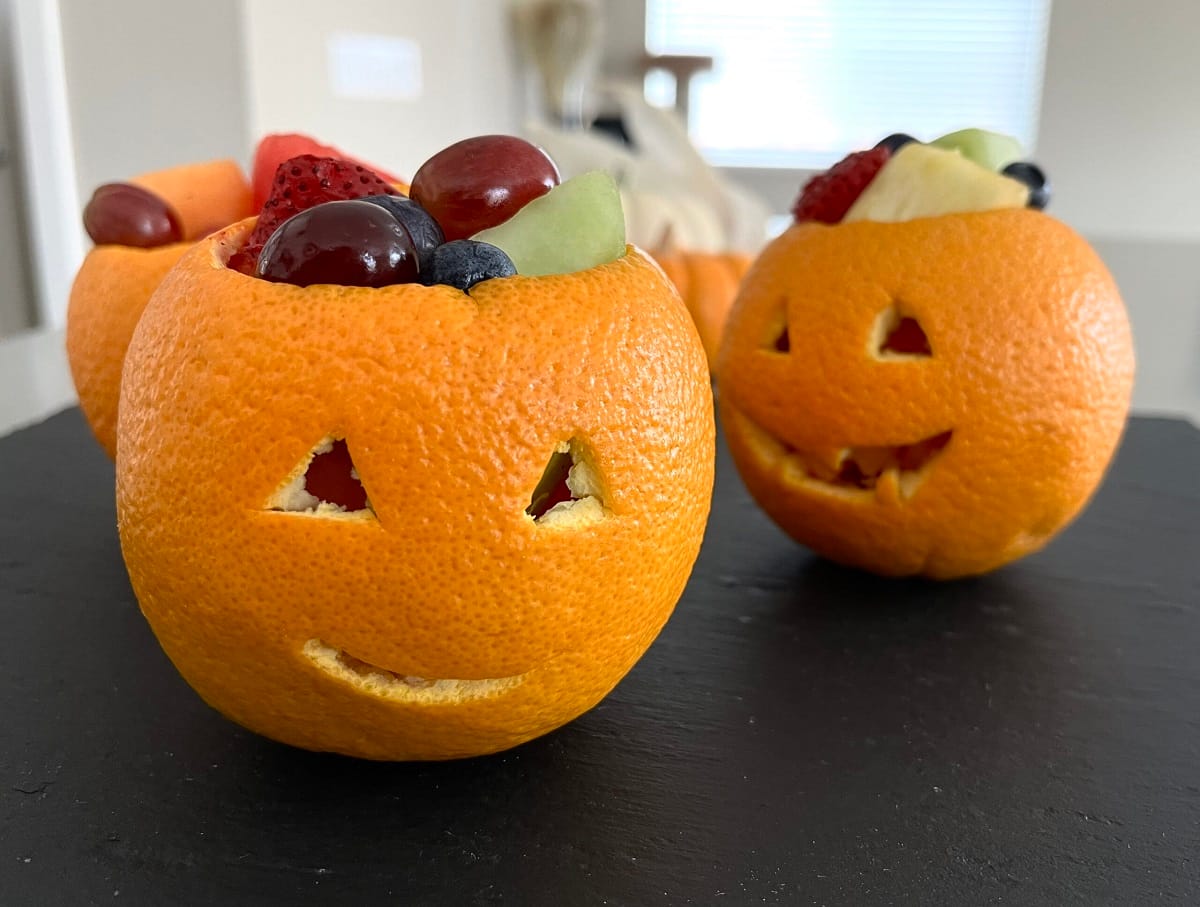 Halloween Citrus Lanterns!