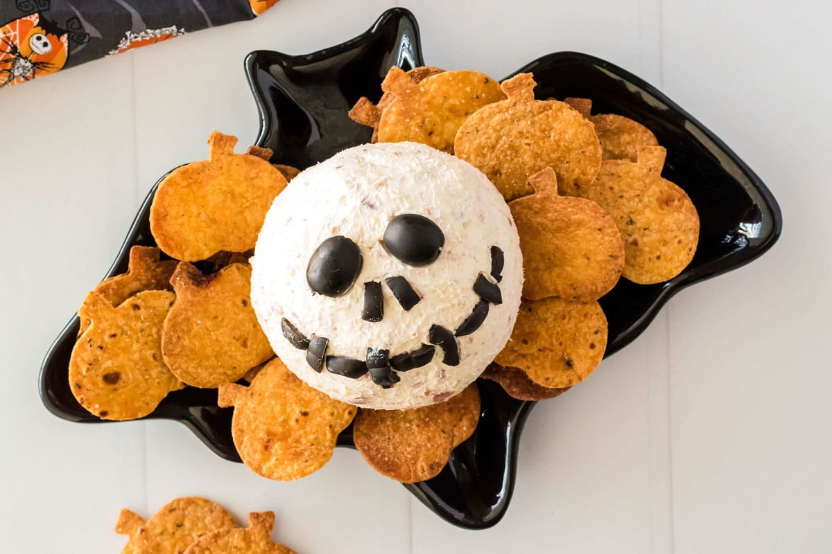 Halloween Cheese Balls