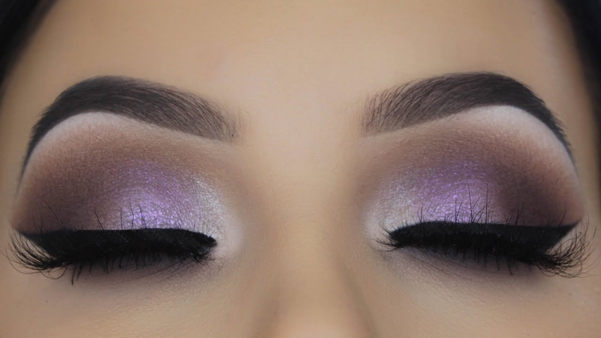 Purple Smokey Eye Makeup