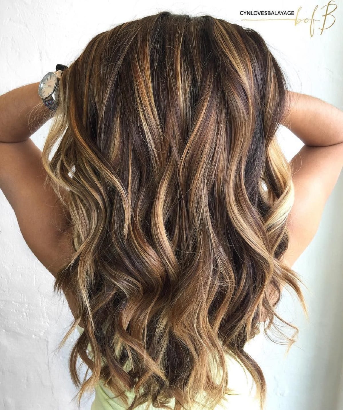 Golden Brown Hair Color