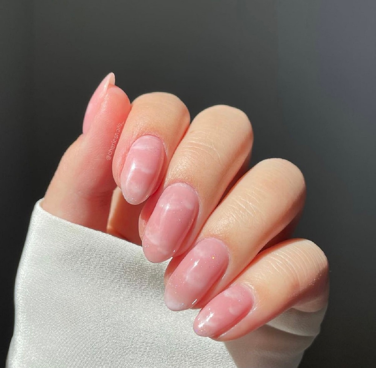 Soft Pink Marble