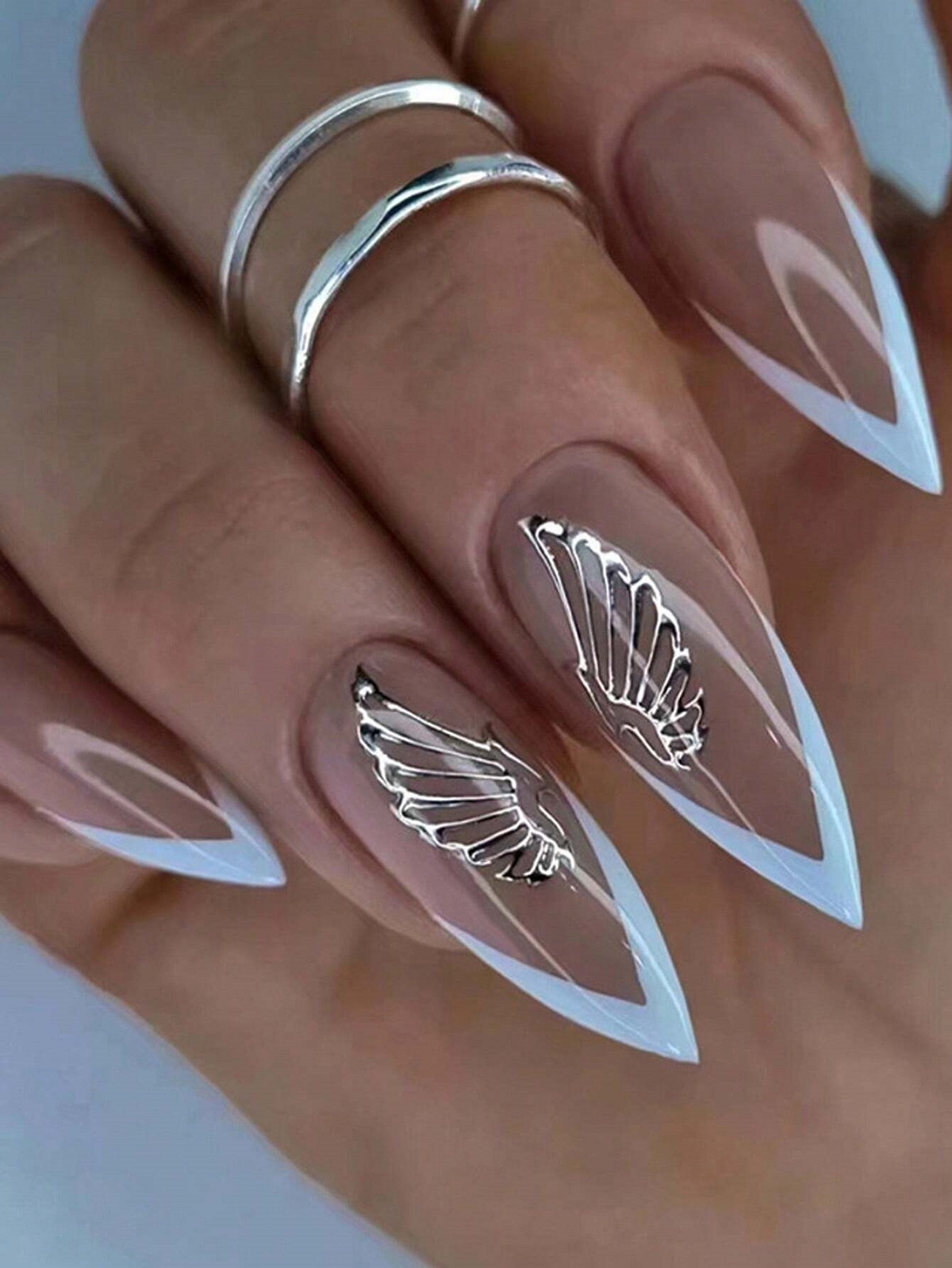Angel Nails Designs