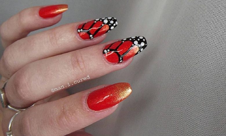 Butterfly Nail Design Ideas