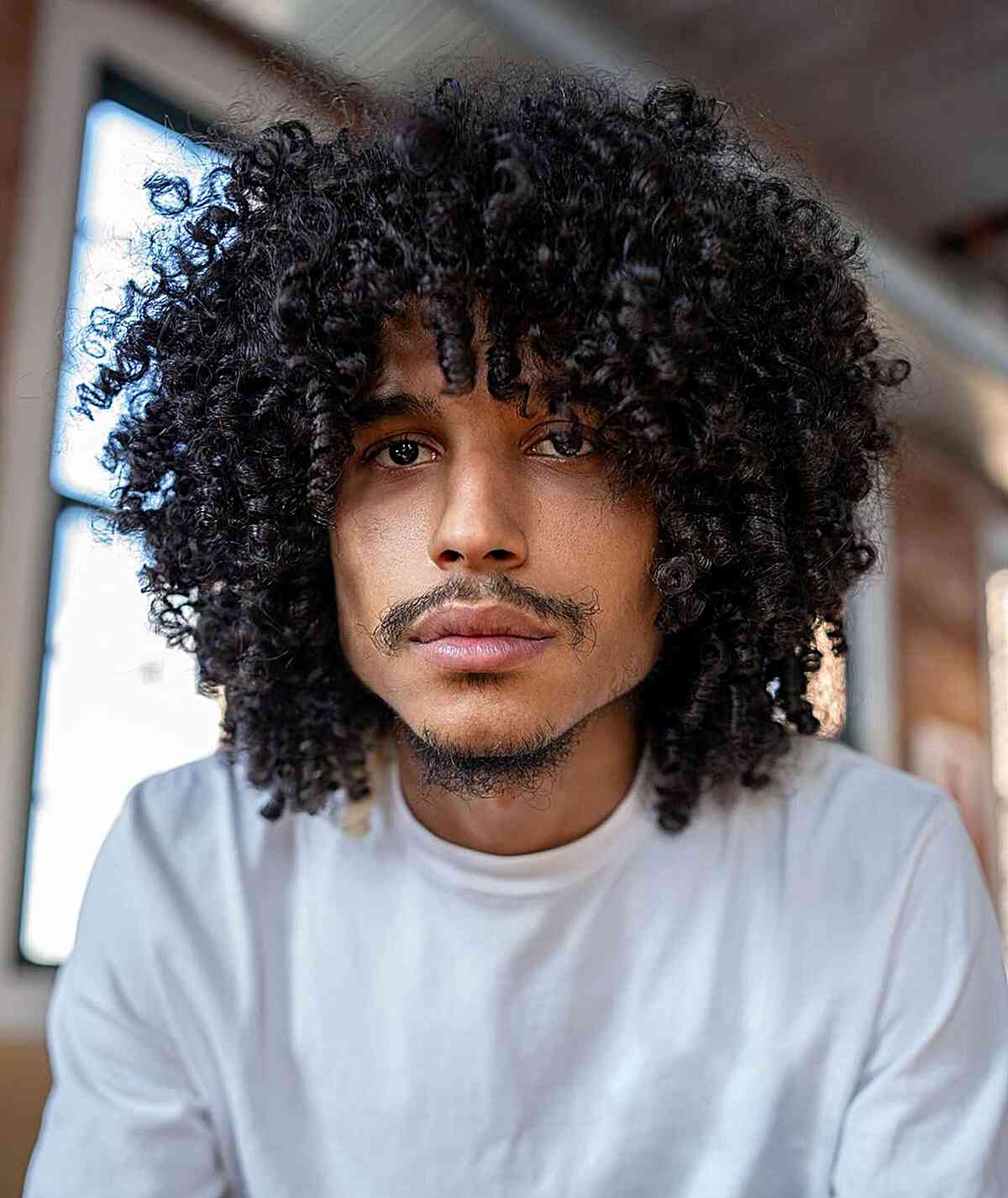 Men's Curly hair Routine