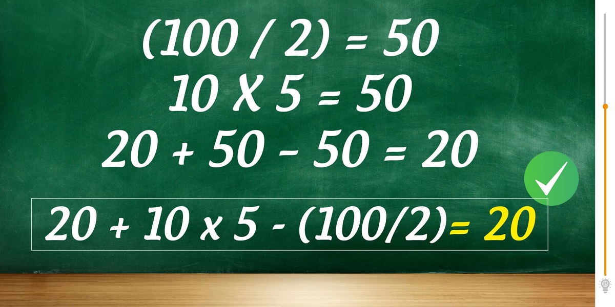 Mathematical Equation Riddle