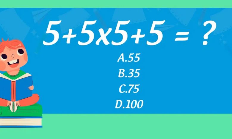 IQ Test Of Math