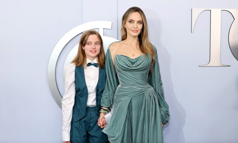 Angelina Jolie And Daughter Vivienne