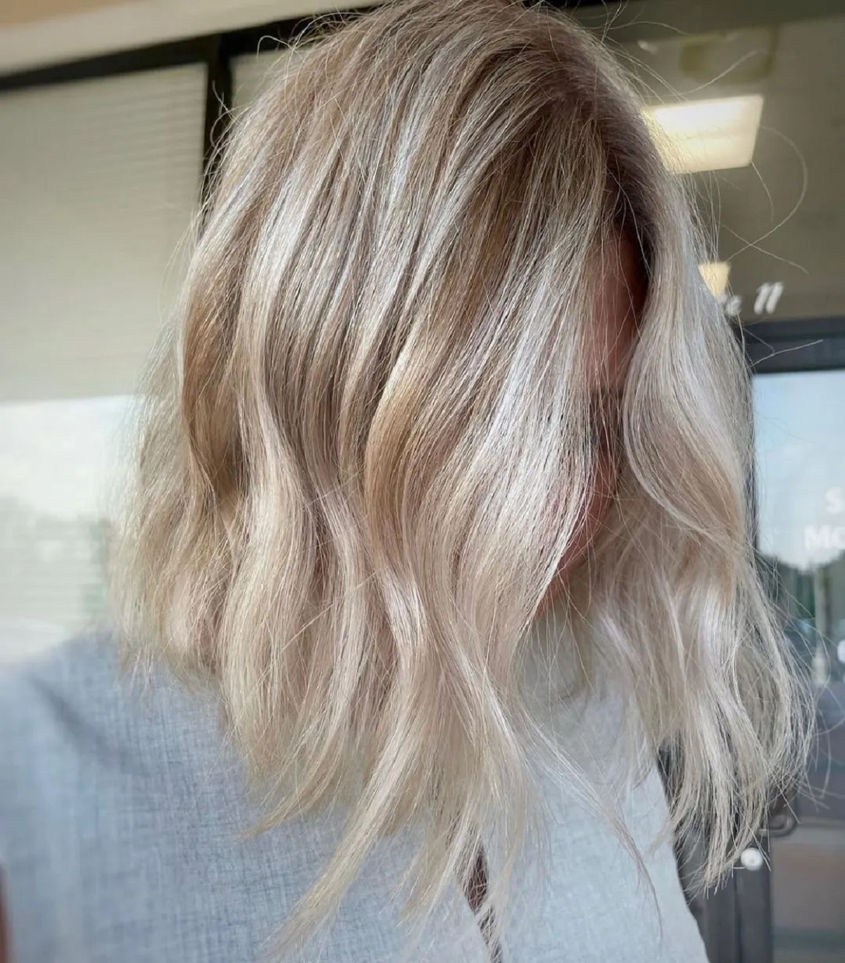 Leaving Hair Half-Gray Or Half-Colored