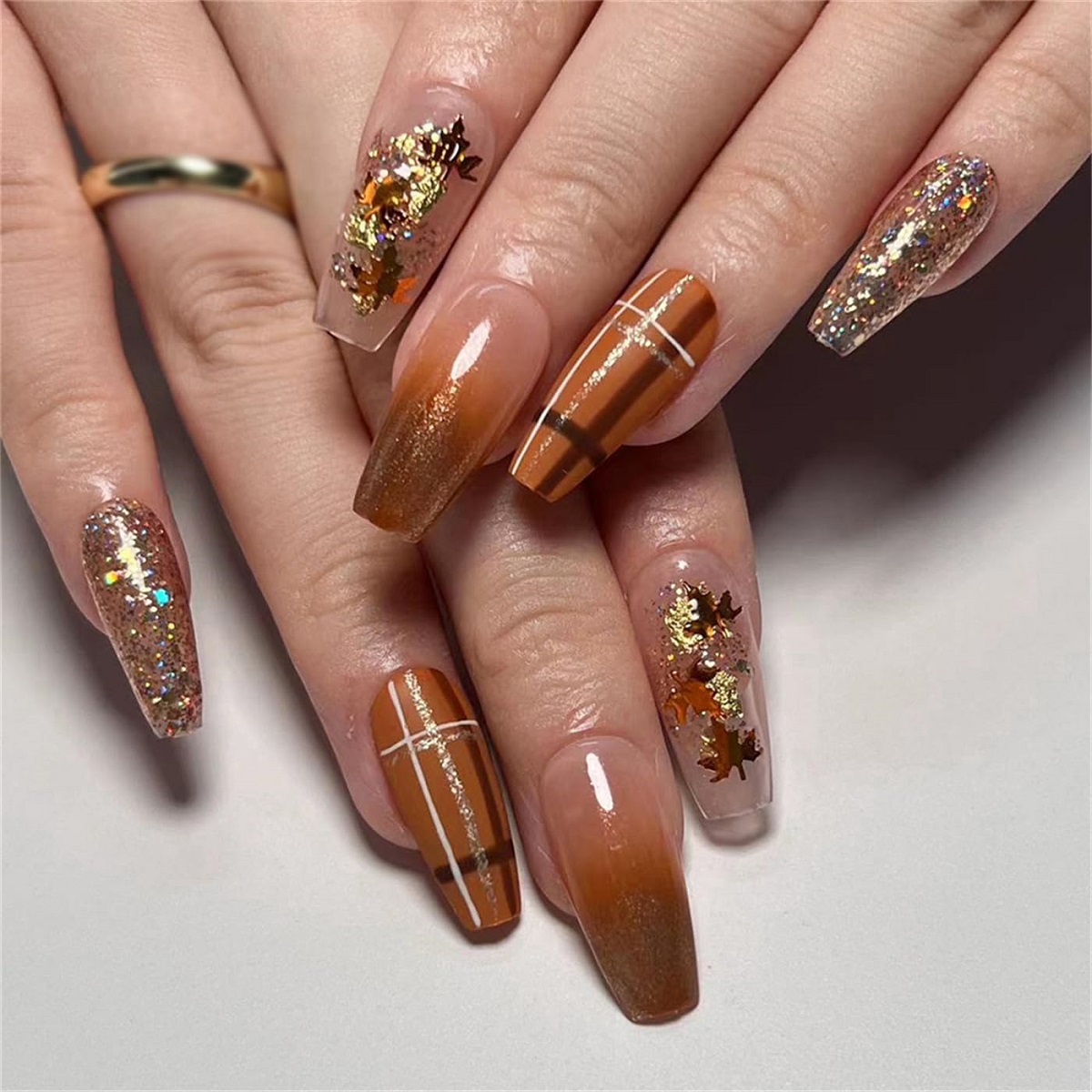 Nail Shapes For Autumn