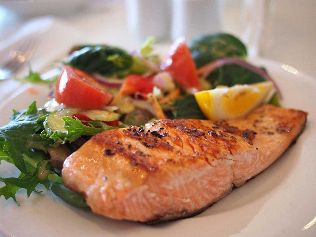 Diet Rich In Fish And Vegetables