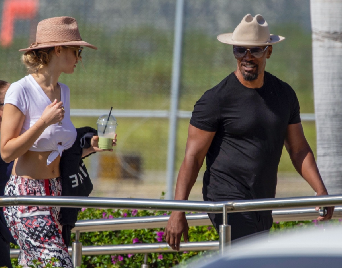 Jamie Foxx And Alyce Huckstepp