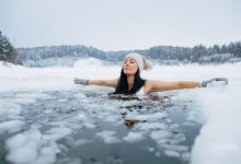 Immersing In Hot Or Cold Water