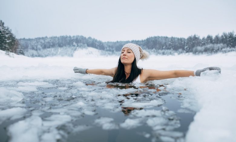 Immersing In Hot Or Cold Water