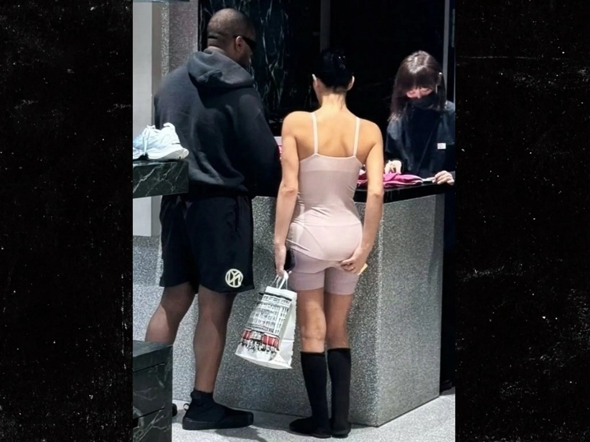 Kanye West And Bianca Censori