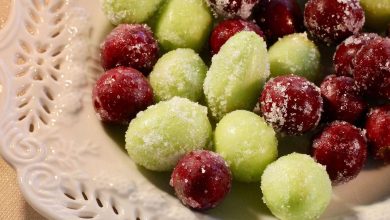 Frozen Grapes Consumption