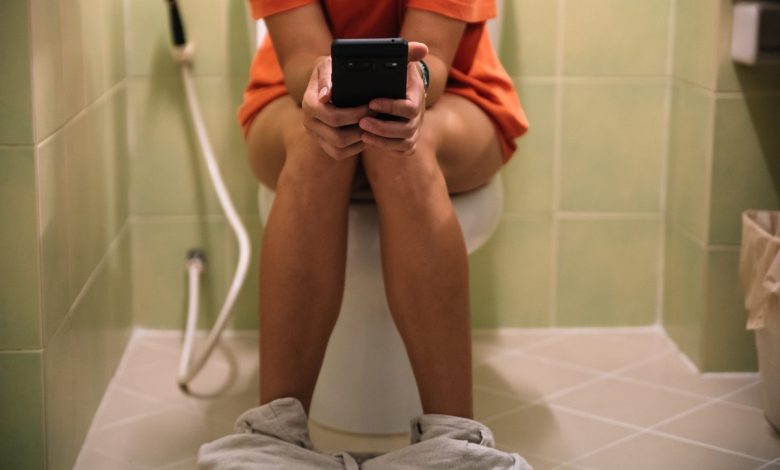 Toilet Sitting Too Long