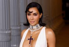 Kim Kardashian's Christmas Hair