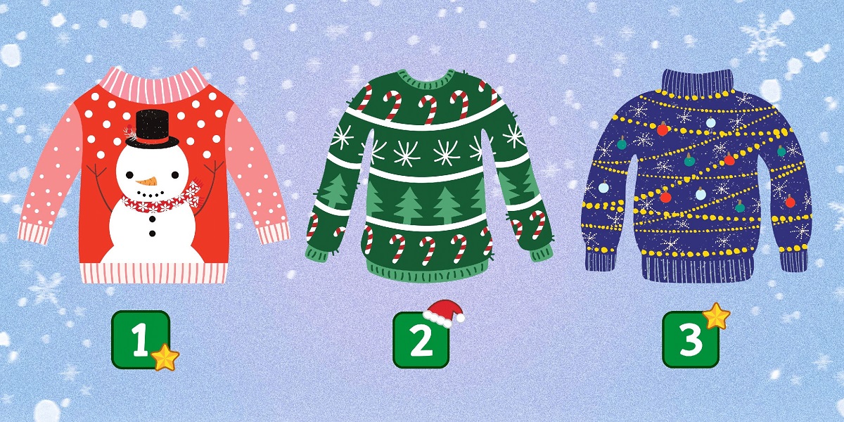 3 Festive Sweaters