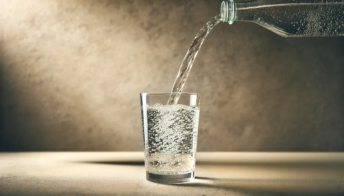 Drinking Carbonated Water