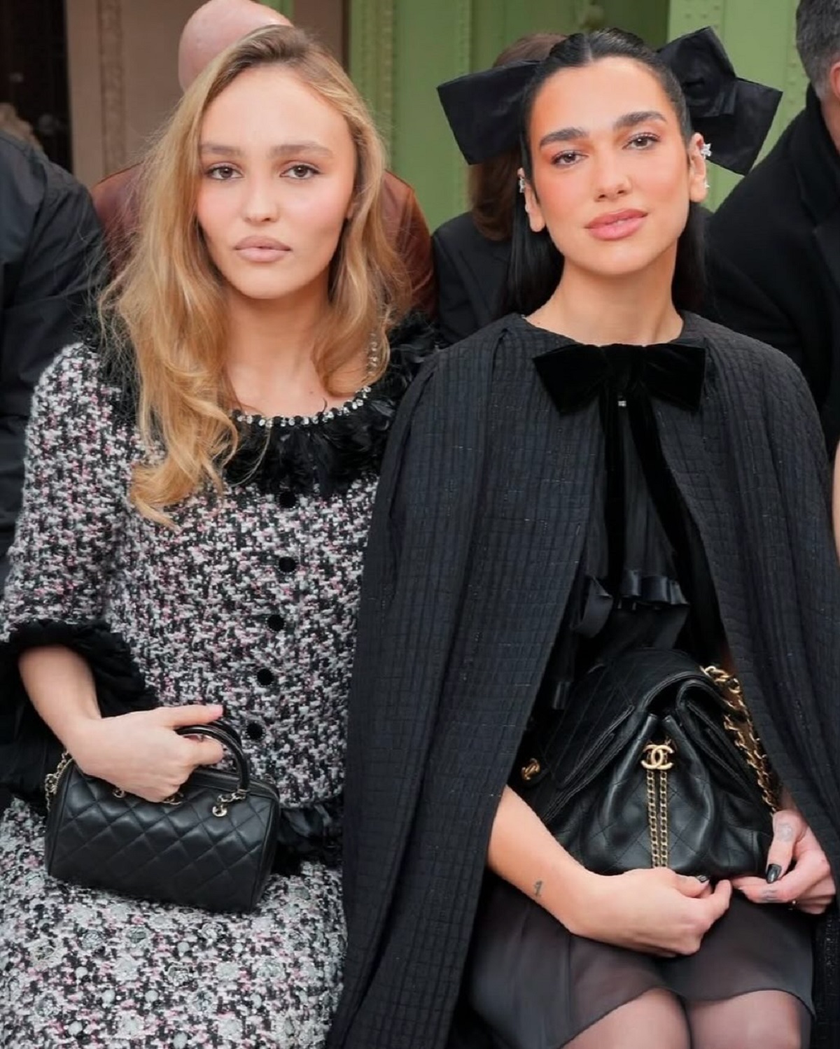 Lily-Rose Depp And Dua Lipa