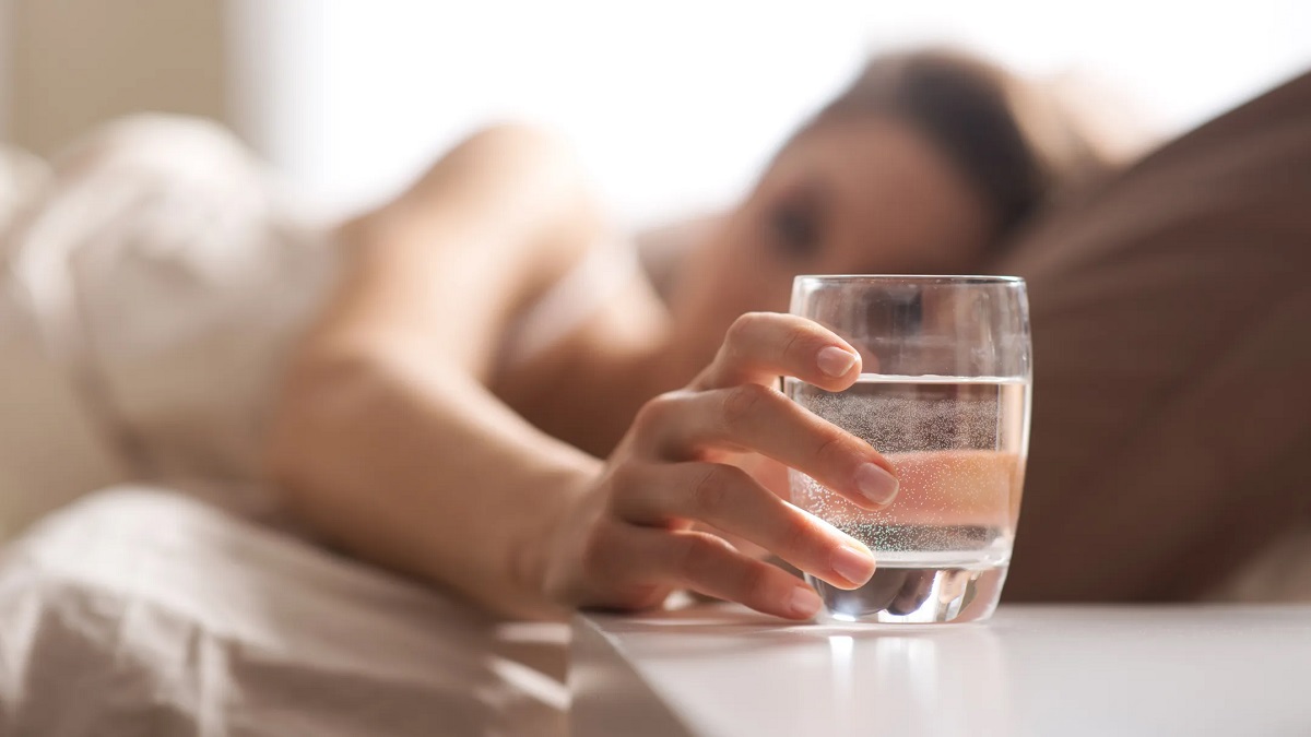 Drinking Water In The Morning