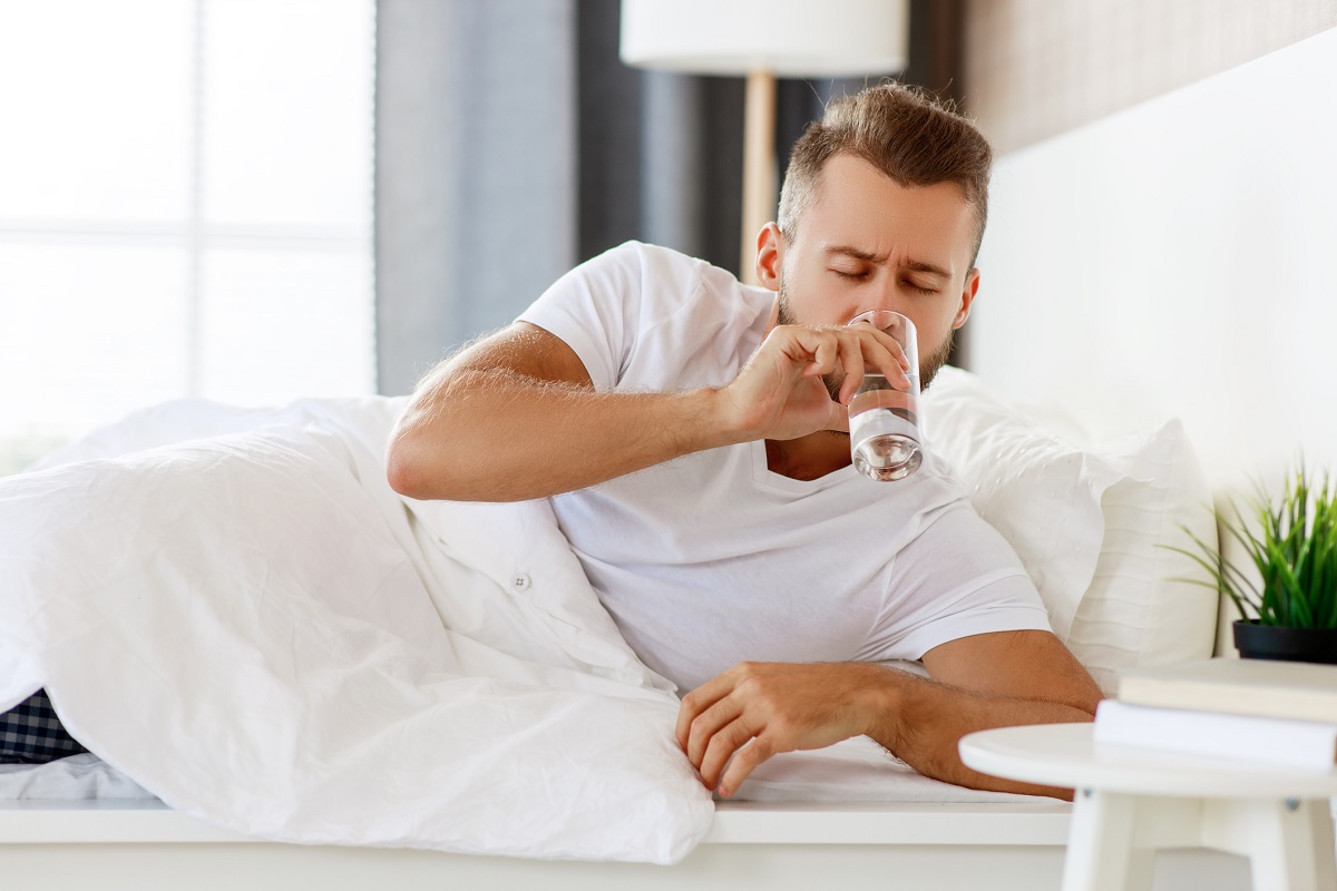 Drinking Water In The Morning