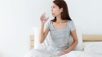 Drinking Water In The Morning