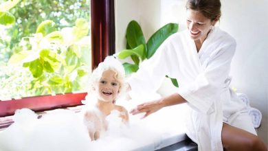 Washing Children's Hair