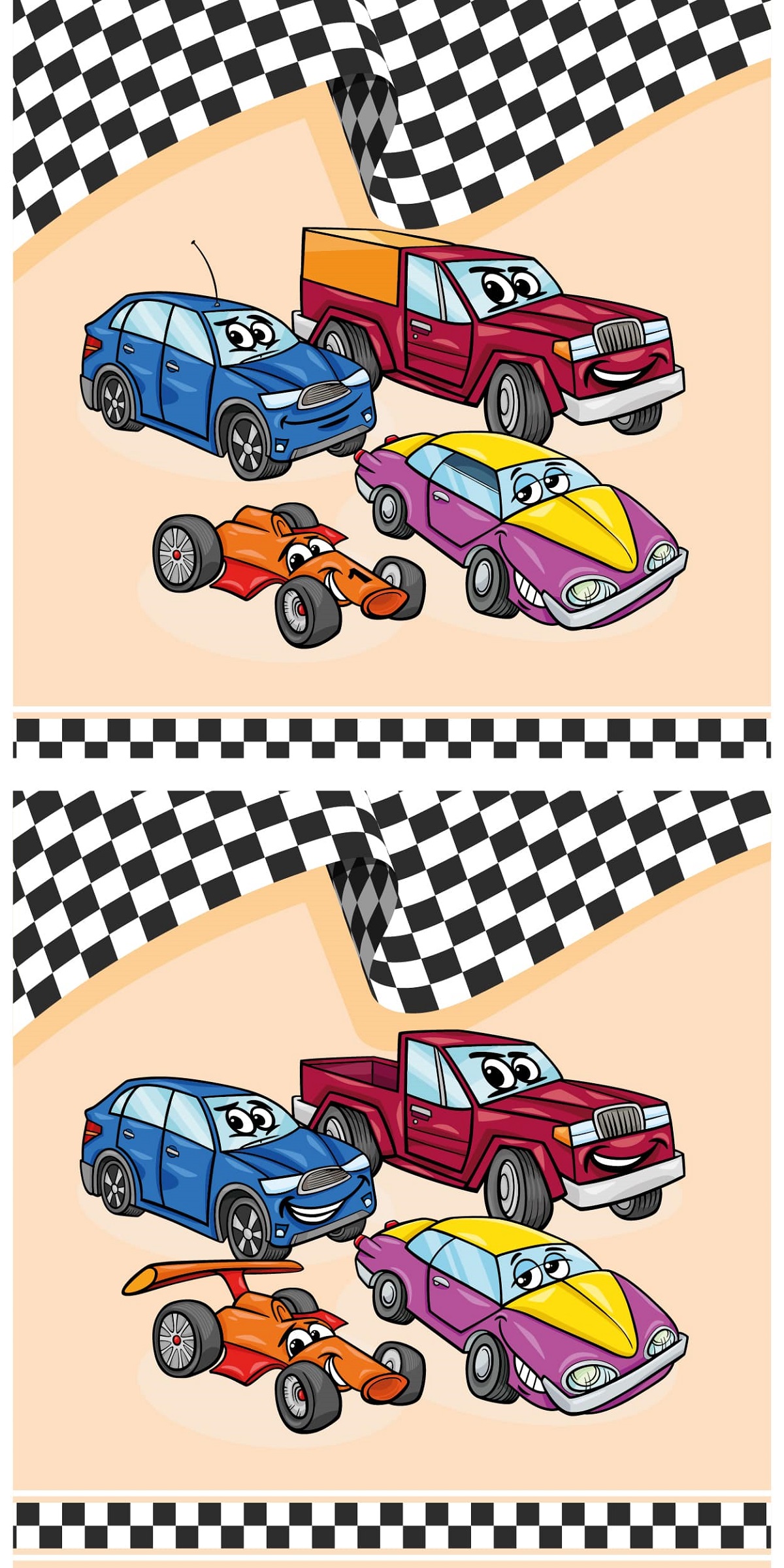 Two Car Illustrations