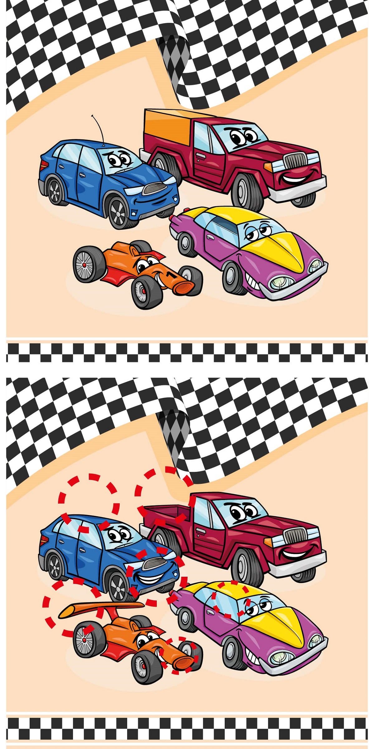 Two Car Illustrations