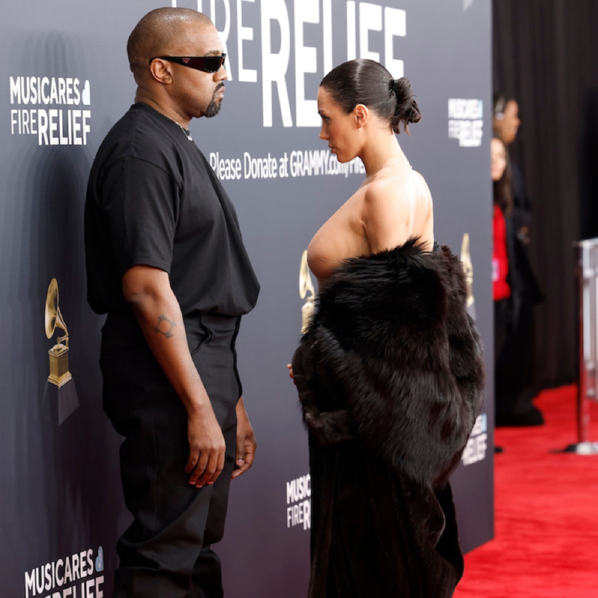 Bianca Censori Stuns The Grammys