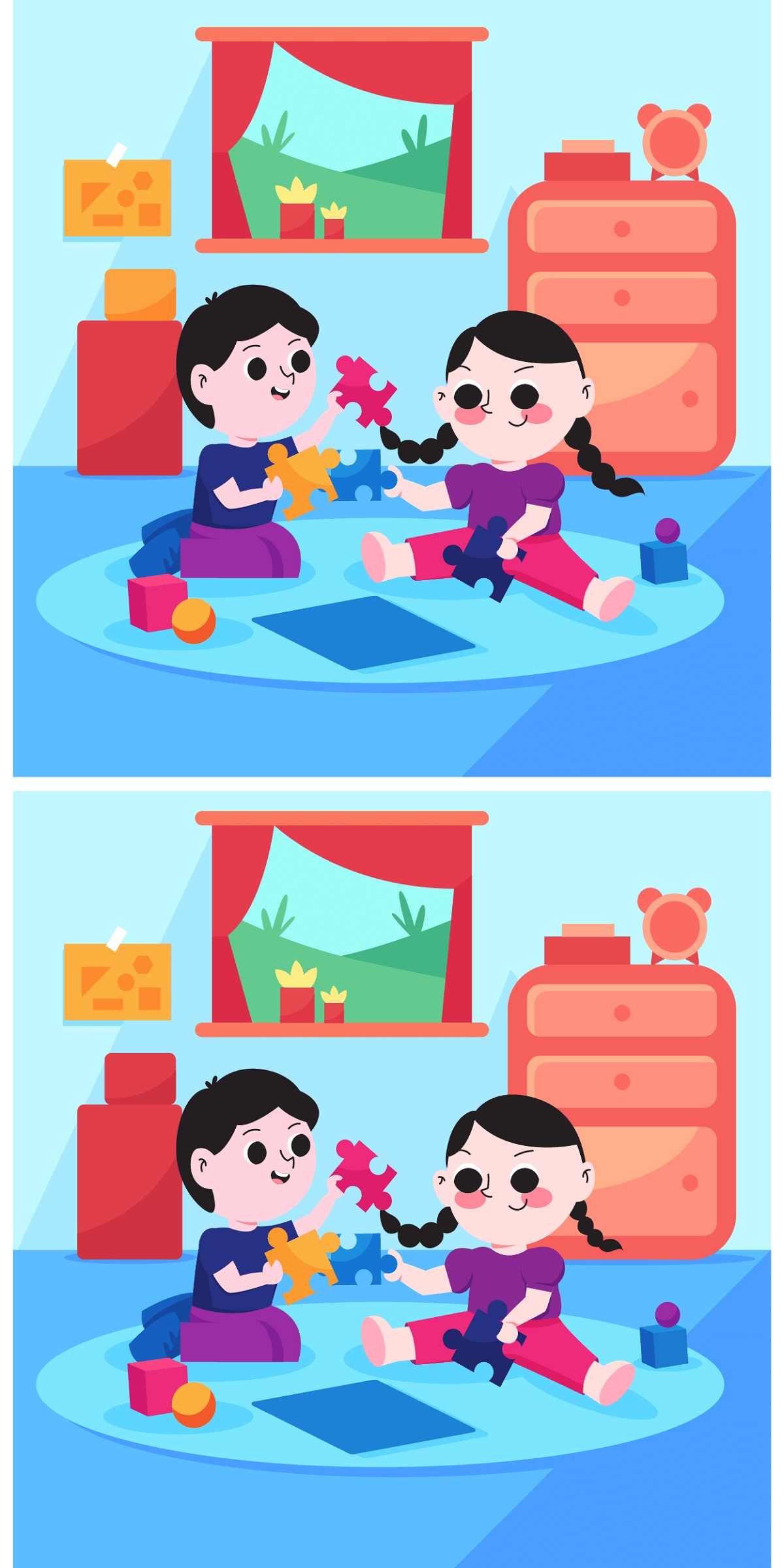 Spot The Three Differences