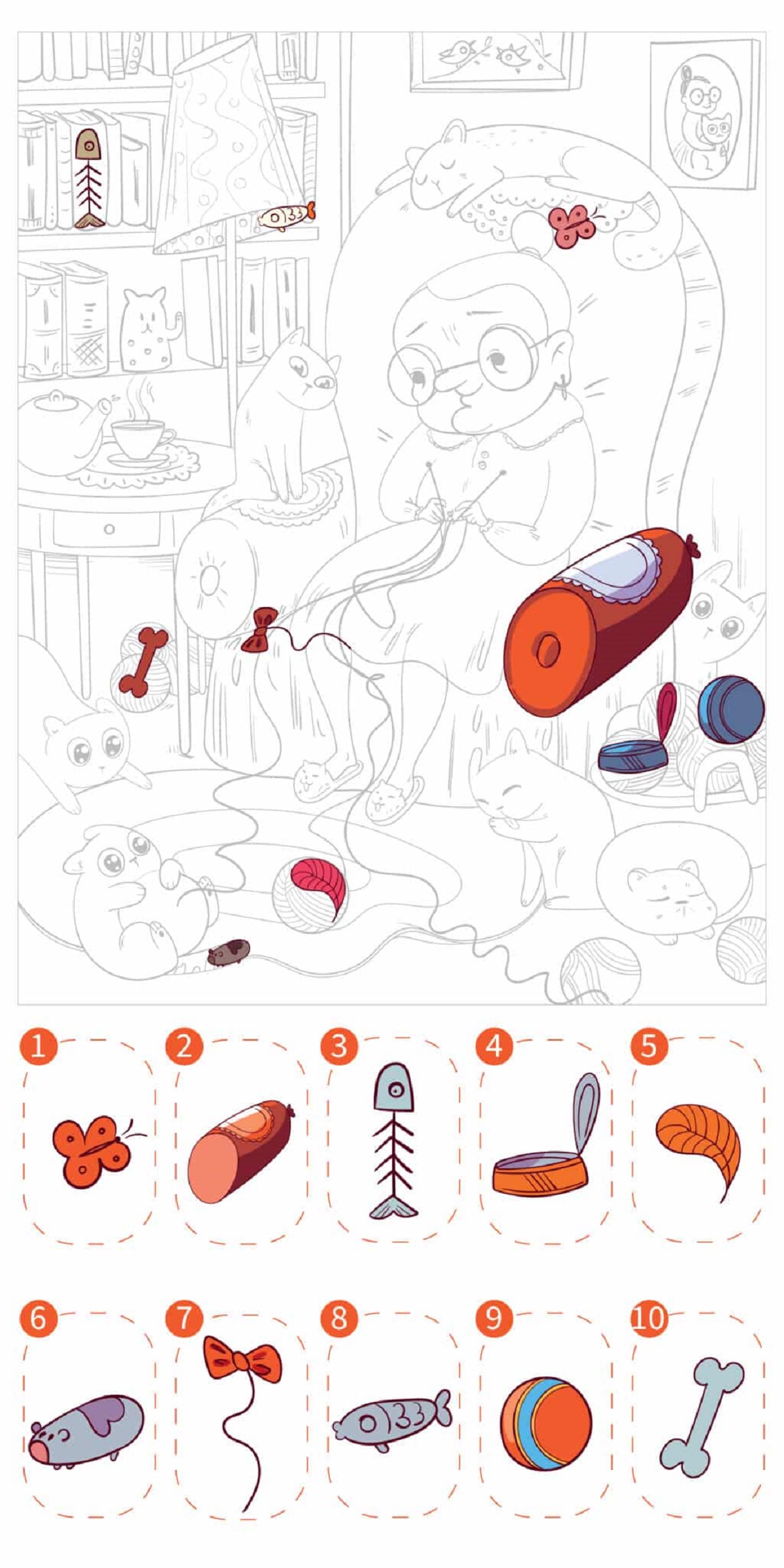 Test Of Visual Puzzle