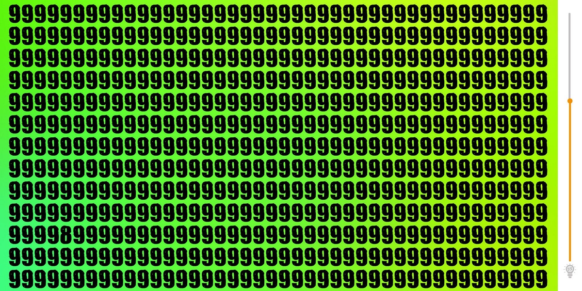 Spot The Hidden Number