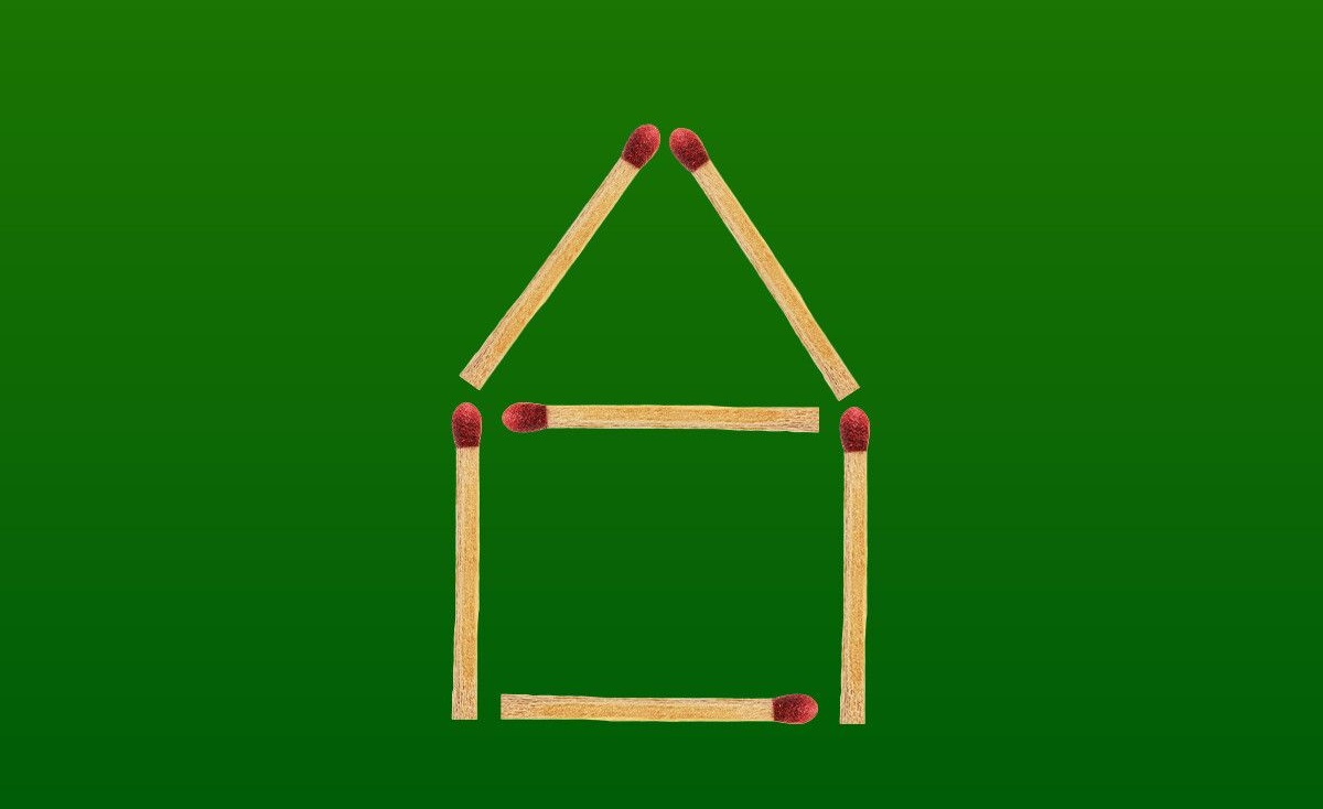 Forming Five Squares